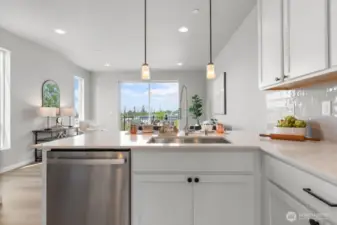 Photographs are for illustrative purposes only. Features, finishes, interior/exterior colors, landscaping and floorplan shown may vary from actual homes built.