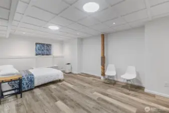 lower level bedroom