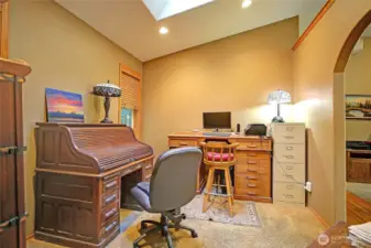 Home office adjoining the Great room