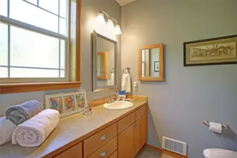 Guest wing bathroom