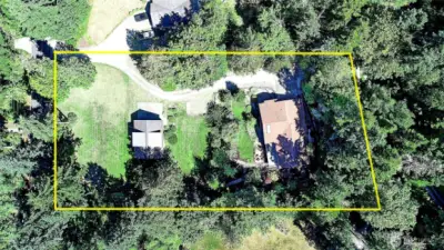 Private compound with westerly views