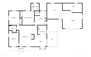 Don't miss the finished loft with additional sqft above Bed 3!