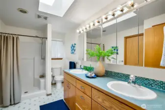 Primary Bathroom & Walk-in Closet