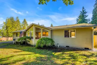 Beautiful Rambler with over half an acre.