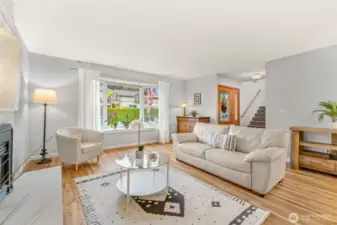 Living room on main level
