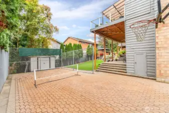backyard sport court