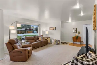 Versatile space for a quiet morning alone or a large holiday gathering