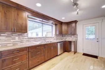 Door on right leads to garage