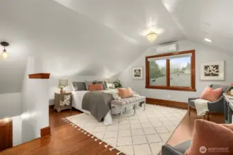 Primary Suite on Upper Level