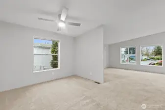 What a truly functional layout with the main living areas, flowing so nicely together.  Typically, there are a lot of walkers in the neighborhood.  Since Cardinal Estates is a 99 home community, eventually you get to know the friendly wavers that pass by if you're looking for them.