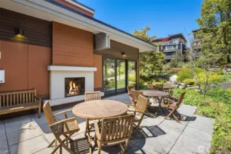 This picturesque creekside patio is a fabulous place to enjoy nature with your beverage of choice – morning or evening. This spot is drenched in sun on summer days, and the fire is a cozy edition when it’s cool outside.