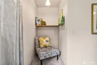 Primary Additional closet space