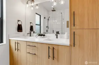 Double Sinks, Extra Cabinets