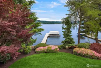 Grandfathered Lake Irrigation System for Yard
