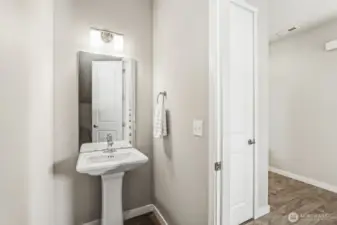 Main floor bathroom