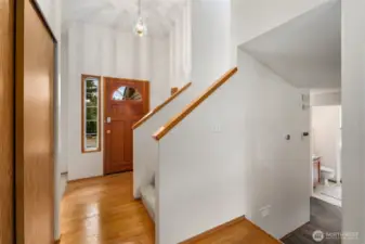 front entry hallway