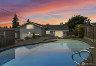 Your backyard oasis.