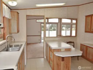 Spacious Kitchen.