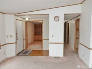 Entry and hallway.