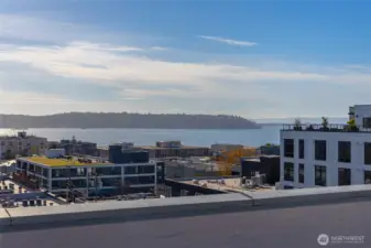 Roof top deck views