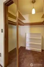 Walk in closet for all your needs