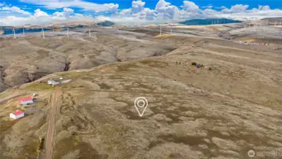 Two separate parcels, one 15 acres, one 10 for a total of 25 acres.