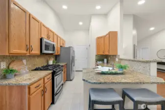 Plenty of storage for all of your kitchen gadgets.