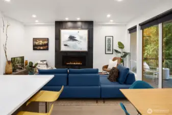 Open concept perfect for entertaining.