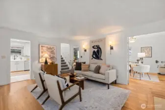 Custom millwork, classic craftsman charm.