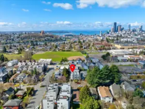 Near the International District