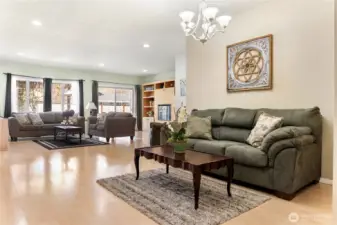 Sitting area just past entry way