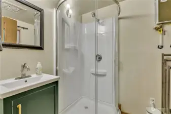 renovated bath with tankless water