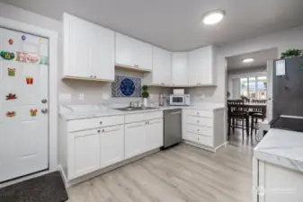 Kitchen of 3 bed unit.