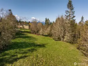 located close to town