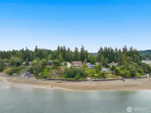 Direct access to 110 feet of Carr Inlet shoreline