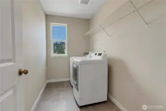 Upper Floor Laundry