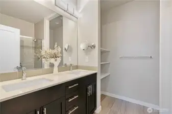 double sink and vanities