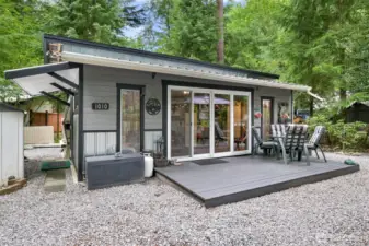 Front view of Vacation home