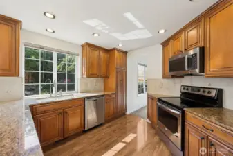 Updated Kitchen with Granite counter tops
