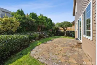 Private patio