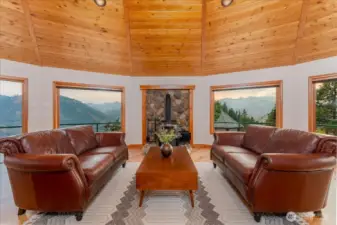 Cozy woodburning stove