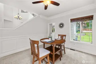 Dining Area with pass-through to Kitchen