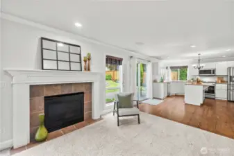 Gas Fireplace + AC Equipped