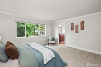 Large Primary Bedroom w/ Room for Reading Nook
