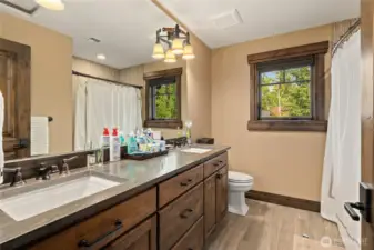 Upstairs bathroom
