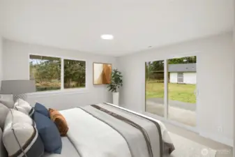 Image Virtually Staged to Show Layout