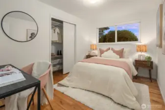 Quiet, comfortable, and tucked away for restful nights.