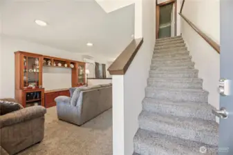 Entry from Front Door. Bedrooms Upstairs