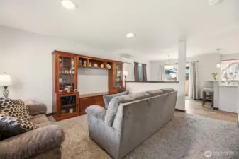 Living Room view from Front Door Entrance