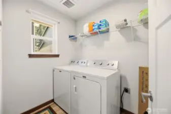 Laundry Room on Main Flr